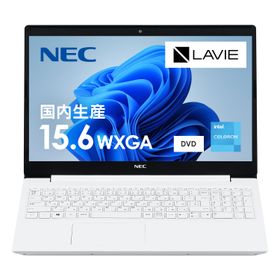 NEC ノートパソコン LAVIE Direct N15(S) 15.6型 Celeron 6305 8GB 256GB SSD Windows 11 Home 国内生産 カームホワイト