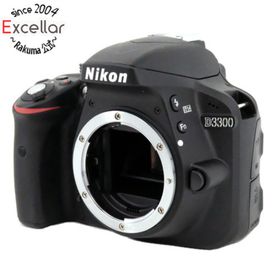 ニコン(Nikon)のNikon 一眼レフカメラ D3300 ボディ ブラック(デジタル一眼)