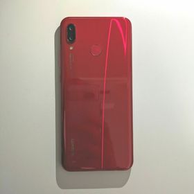 ファーウェイ(HUAWEI)のHUAWEI nova 3 RED PAR-LX9(スマートフォン本体)