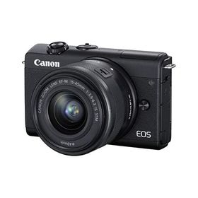 Canon ミラーレス一眼カメラ EOS M200 標準ズームキット ブラック EOSM200BK-1545ISSTMLK