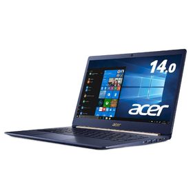 Acer IPSタッチスクリーン型ノートパソコン Swift 5 SF514-52T-H58Y/B Core i5-8250U/8GB/512GB SSD/ドライブなし/14.0/Windows 10/チャコールブルー
