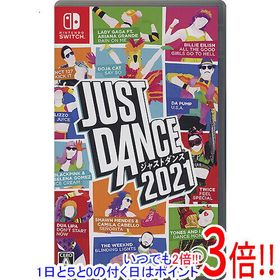 【いつでも2倍！5．0のつく日は3倍！1日も18日も3倍！】【中古】ジャストダンス2021(JUST DANCE 2021) Nintendo Switch