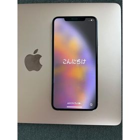 アイフォーン(iPhone)の中古品iPhone Xs Max Silver 256GB SIMフリー(スマートフォン本体)
