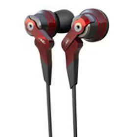 ラディウス radius High-MFD SYSTEM HP-NHR11 インナーイヤーヘッドホン レッド HP-NHR11R