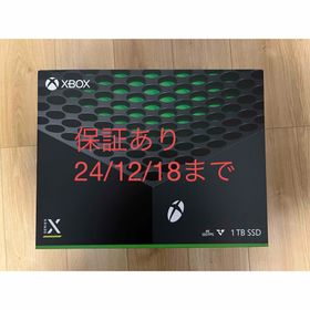 エックスボックス(Xbox)のマイクロソフト Xbox Series X 本体 1TB コントローラー未使用(家庭用ゲーム機本体)