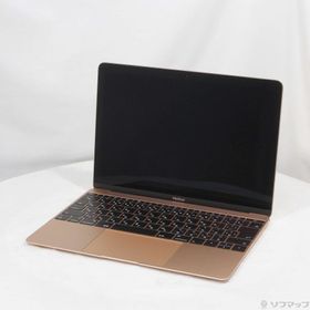 MacBook 12-inch Mid 2017 MRQP2J／A Core_i5 1.3GHz 8GB SSD512GB ゴールド 〔10.15 Catalina〕