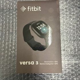 Fitbit Versa 3 ブラック/ブラック 新品未開封