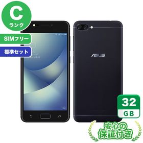 SIMフリー ASUS ZenFone 4 Max ZC520KL[32GB] ブラック 標準セット [Cランク] スマホ 中古 送料無料 当社3ヶ月保証