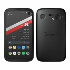 【中古】【安心保証】 SoftBank BALMUDA Phone A101BM ブラック