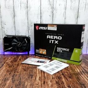 【ほぼ未使用】MSI グラフィックボード NVIDIA GEFORCE GTX 1660 super 6GB GDDR6 HDMI DVI D-port PCパーツ グラボ⑦