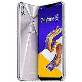 【中古】【安心保証】 ZenFone 5 2018 ZE620KL-SL64S6[64GB/6GB] SIMフリー スペースシルバー