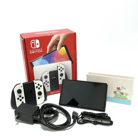 任天堂【Nintendo】HEG-001 Switch 有機ELモデル ホワイト どうぶつのもり 64GB