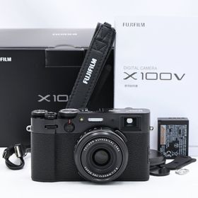 フジフイルム FUJIFILM X100V ブラック コンパクトデジタルカメラ【中古】