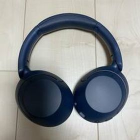 【美品】ワイヤレスノイズキャンセリングステレオヘッドセット WH-XB910N（L） ブルー