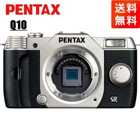 ペンタックス PENTAX Q10 ボディ シルバー ミラーレス一眼レフ カメラ 中古