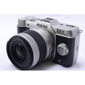 ペンタックス PENTAX ミラーレス一眼 Q10 レンズキット シルバー SDカード付き 中古