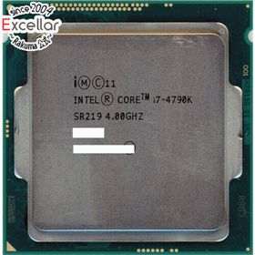 インテル(intel)のCore i7 4790K 4GHz LGA1150 SR219(PCパーツ)