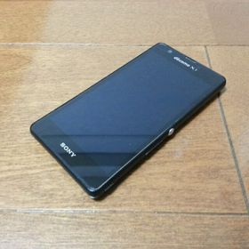 美中古品 SO-04E Xperia A ブラック(スマートフォン本体)
