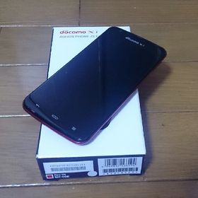 美中古品 SH-06E AQUOS PHONE ZETA レッド(スマートフォン本体)