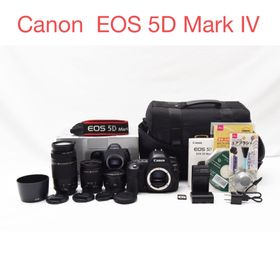 キヤノン(Canon)のCanon EOS 5D Mark IV標準&望遠&単焦点レンズセット(デジタル一眼)