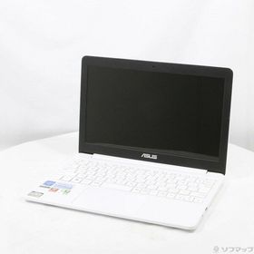 【中古】ASUS(エイスース) 格安安心パソコン E203MA E203MA-4000W パールホワイト 〔Windows 10〕 【368-ud】