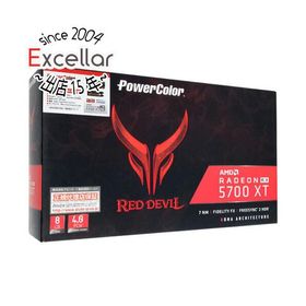 【中古】PowerColor Red Devil Radeon RX 5700 XT AXRX 5700XT 8GBD6-3DHE/OC PCIExp 8GB 元箱あり [管理:1050022892]