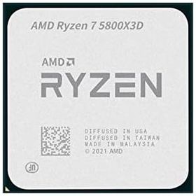 コンピュータコンポーネント AMD Ryzen 7 5800X3D R7 3.4 GHz 8コア 16スレッド CPU プロセッサー 7NM L3=96M 100-00000651 ソケット AM4 Mature Technology
