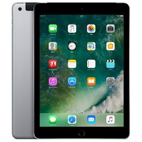 【中古】(並品)〈SIMフリー〉Apple iPad 第5世代 Wi-Fi+Cellular 32GB スペースグレイ MP1J2J/A au解除版【安心保証90日/赤ロム永久保証】iPad5 本体 アイパッド タブレット