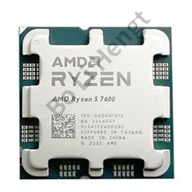 AMD Ryzen 5 7600 R5 7600 3.8 GHz 6-core 12-Thread CPU Processor 5NM L3=32M 100-00001015 Slot AM5 Without Fan. 並行輸入品