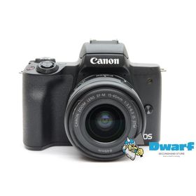キヤノン Canon EOS Kiss M2 ブラック EF-M 15-45mm F3.5-6.3 IS STM ミラーレス一眼レフカメラ