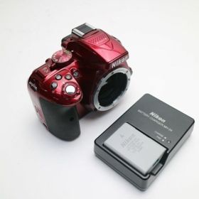 ニコン(Nikon)の超美品 D5300 レッド M111(デジタル一眼)