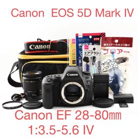 キヤノン(Canon)のCanon EOS 5D Mark IVレンズセット/Canon EF28-80(デジタル一眼)