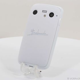 【中古】BALMUDA BALMUDA Phone 128GB ホワイト BMSAA2 SoftBank 〔ネットワーク利用制限▲〕 【258-ud】