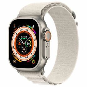 【新品・在庫あり・送料無料】Apple Watch Ultra GPS+Cellularモデル 49mm MQFQ3J/A [スターライトアルパインループ S]