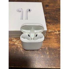 APPLE AirPods イヤホン MMEF2J/A(ヘッドフォン/イヤフォン)