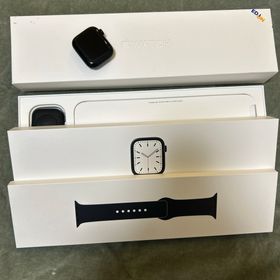 アップルウォッチ(Apple Watch)のアップルウォッチ7⭐︎41ミリ⭐︎付属品あり(腕時計)