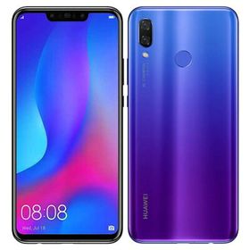 Huawei nova3 PAR-LX9 Iris Purple【国内版 SIMフリー】 Huawei 当社3ヶ月間保証 中古 【 中古スマホとタブレット販売のイオシス 】
