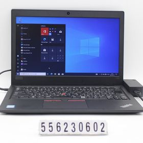 Lenovo ThinkPad L380 Core i3 8130U 2.2GHz/8GB/128GB(SSD)/13.3W/FWXGA/Win10 タッチパッドコーティング剥げ 文字消え多数【中古】【20230922】