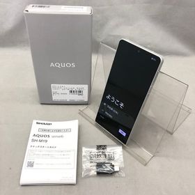 〔中古〕AQUOS sense6 64GB シルバー SH-M19 SIMフリー(中古1ヶ月保証)