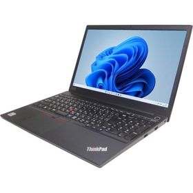 lenovo ThinkPad E15 ノートパソコン 第10世代 Core i5 Windows11 64bit メモリ8GB 高速 SSD WiFi WEBカメラ HDMI テンキー フルHD A4サイズ 中古 20002641