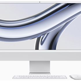 AppleiMac 24インチ Retina 4.5Kディスプレイモデル MQR93J/A [シルバー]