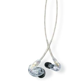 【エントリーで最大全額ポイント還元｜12/11まで】 SHURE｜シュアー イヤホン カナル型 SE215CL-A クリア [φ3.5mm ミニプラグ][SE215CLA]【rb_cpn】