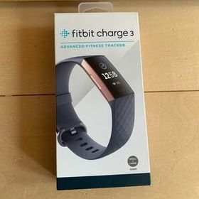 Fitbit Charge 3 Blue Grey/Rose Gold Aluminium FB410RGGY-CJK スマートウォッチ
