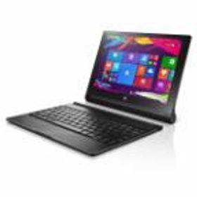 (中古品)Lenovo タブレット YOGA Tablet 2 キーボード付 59428422 / 2GB / 32GB / Windows / Mi