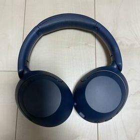 【美品】ワイヤレスノイズキャンセリングステレオヘッドセット WH-XB910N（L） ブルー