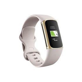 【Suica対応】Fitbit Charge 5 トラッカー ルナホワイト/ソフトゴールド [最大7日間のバッテリーライフ/GPS搭載/スマート