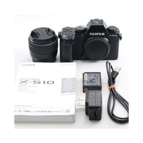 富士フイルム(FUJIFILM) ミラーレスデジタルカメラ X-S10 レンズキット(XC15-45) F X-S10LK-1545 ブラック