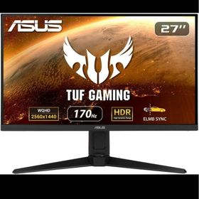 エイスース(ASUS)のASUS 27インチゲーミングモニター TUF Gaming VG27AQL1A(ディスプレイ)