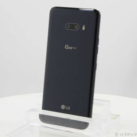 【中古】LG(エルジー) LG G8X ThinQ 64GB オーロラブラック 901LG SoftBank 【262-ud】