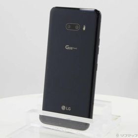 〔中古〕LG(エルジー) LG G8X ThinQ 64GB オーロラブラック 901LG SoftBank〔262-ud〕